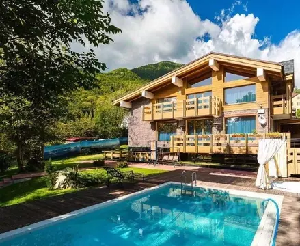 Коттедж в Краснодарский край, Сочи Красная Поляна пгт, ул. Ачишховская ...