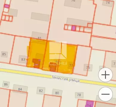 Участок в Амурская область, Благовещенск Тенистая ул., 81 (20.2 сот.)