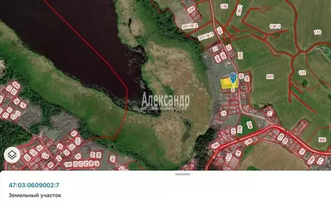 Участок в Ленинградская область, Приозерский район, Плодовское с/пос, ...