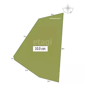 Участок в Алтай, Майминский район, с. Подгорное Центральная ул. (10.0 ...