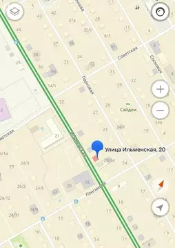 Участок в Якутск, Ильменская улица, 20 (6.5 м)