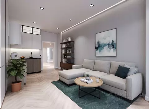 2-к кв. Калининградская область, Зеленоградск ул. Гагарина, 87 (86.8 ...