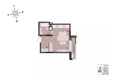 Студия Удмуртия, Ижевск ул. Леваневского (25.8 м)