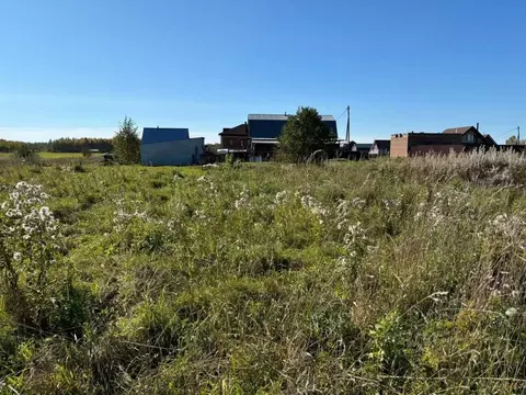 Участок в Томская область, Томский район, д. Поросино ул. Колодникова ...