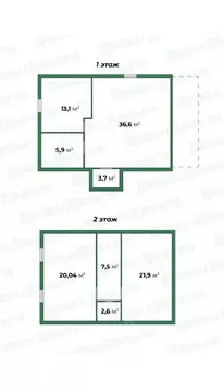 Коттедж в Кировская область, Слободской район, Шиховское с/пос, д. ...