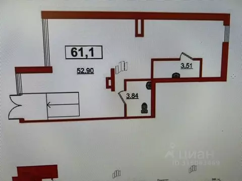 Помещение свободного назначения в Санкт-Петербург просп. Ветеранов, ...