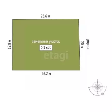 Участок в Костромская область, Кострома Огонек СНТ, 147 (5.0 сот.)