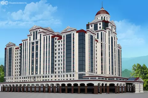 1-комнатная квартира: Махачкала, пр. Гамидова, 2, к. 1-5 (55 м)