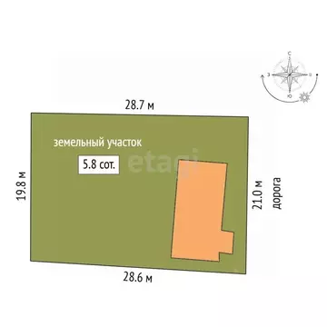 Дом в Челябинская область, Сосновский муниципальный округ, Мысы СНТ ...
