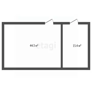 Склад в Кемеровская область, Кемерово Октябрьский просп., 2Б (60 м)