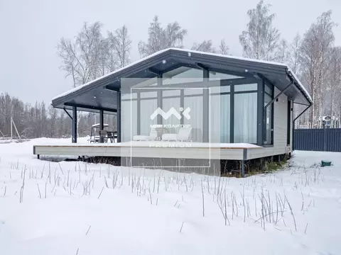 Дом в Ленинградская область, Выборгский район, Полянское с/пос, пос. ...