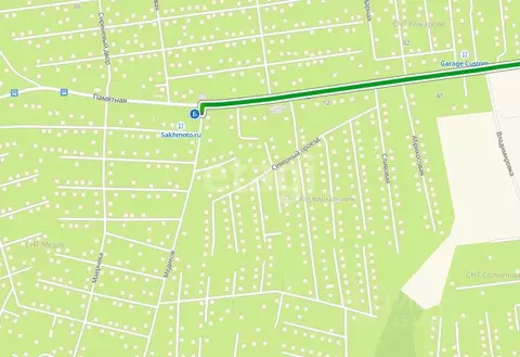 Участок в Сахалинская область, Южно-Сахалинск Медик СНТ, ул. Медиков ...