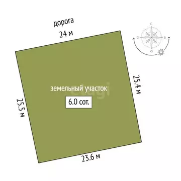 Участок в Трудовское сельское поселение, посёлок Айкаван, СПК Сатурн ...