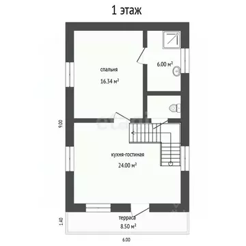 Дом в Тюменская область, Тюмень Изобилие СНТ, ул. Ягодная (70 м)