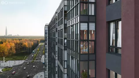 Квартира-студия: Санкт-Петербург, проспект Авиаконструкторов, 63 (25 ...