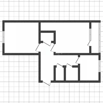 2-к кв. Курская область, Курск Запольная ул., 43 (46.5 м)