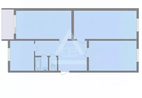 3-к кв. Челябинская область, Челябинск ул. Дзержинского, 18 (62.8 м)