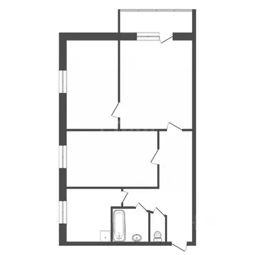 3-к кв. Красноярский край, Красноярск ул. Академика Киренского, 60 ...