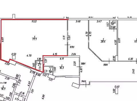Торговая площадь в Санкт-Петербург пос. Парголово, ул. Брюлловская, 3 ...