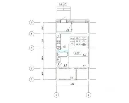 1-к кв. Приморский край, Большой Камень ул. Ленина, 14 (39.9 м)