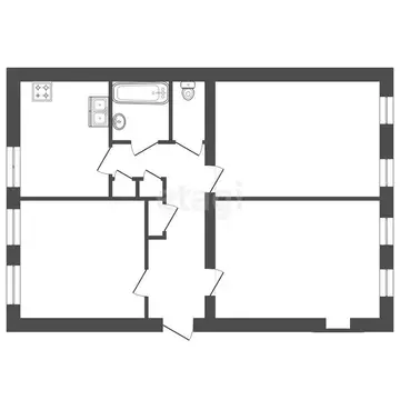 3-комнатная квартира: Санкт-Петербург, улица Декабристов, 33 (96.4 м)