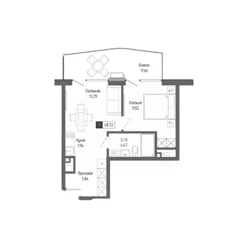 1-к кв. Крым, Алушта Профессорский Уголок мкр, Крымская Резиденция ...