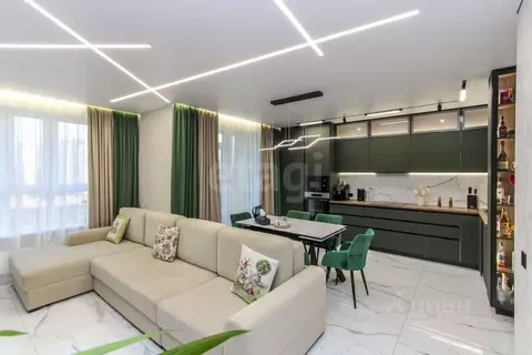 2-к кв. Тюменская область, Тюмень ул. Пожарных и Спасателей, 14 (85.1 ...