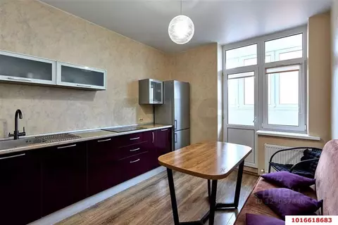 2-к кв. Краснодарский край, Краснодар ул. Имени Героя Николая Шевелева ...