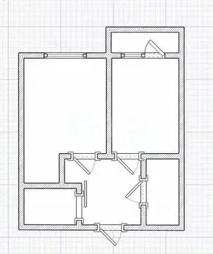 1-к кв. Костромская область, Кострома Окружная ул., 51А (40.6 м)