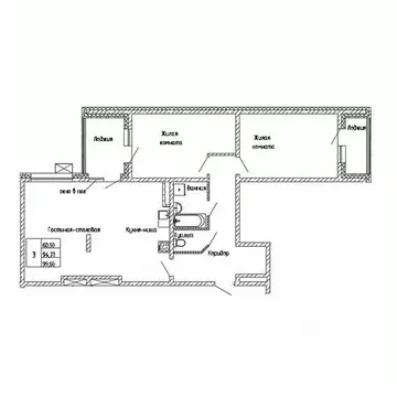 3-к кв. Сахалинская область, Южно-Сахалинск Горизонт жилой комплекс ...