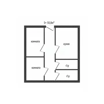 2-к кв. Брянская область, Брянск Институтская ул., 11 (50.0 м)