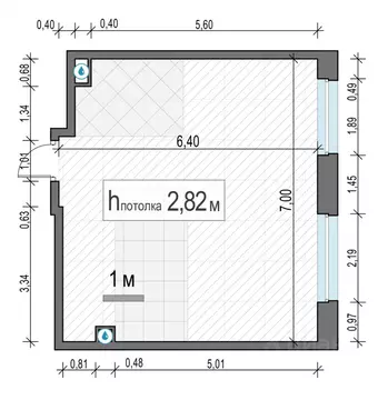 1-к кв. Московская область, Мытищи Белый Grad жилой комплекс (42.0 м)