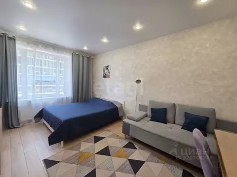 1-к кв. Татарстан, Казань ул. Сабира Ахтямова, 1к1 (35.6 м)