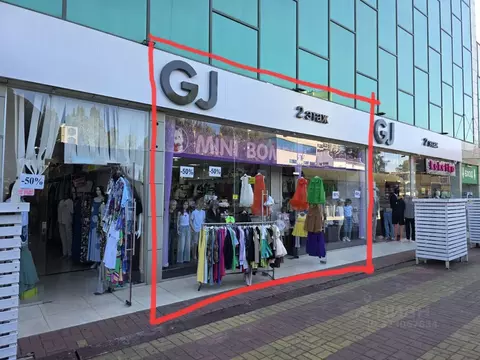 Торговая площадь в Краснодарский край, Сочи ул. Демократическая, 42 ...