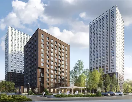 1-к кв. Башкортостан, Уфа Бионика Парк жилой комплекс, 4 (40.3 м)