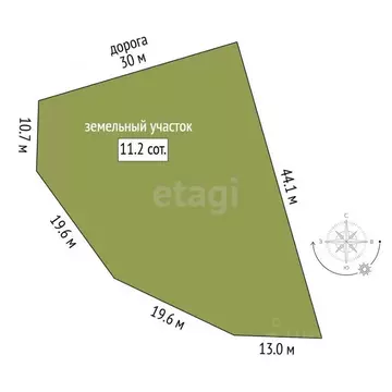 Участок в Томская область, Томский район, д. Большое Протопопово, О/Л ...