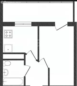 1-комнатная квартира: Вологда, улица Карла Маркса, 33 (34 м)