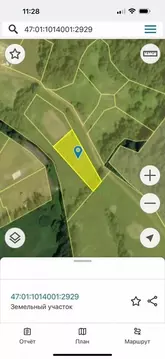 Участок в Ленинградская область, Выборгский район, Селезневское с/пос  ...