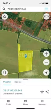 Участок в Ярославская область, Ярославский муниципальный округ, ...