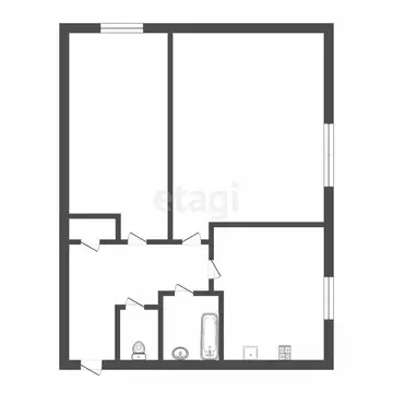 2-комнатная квартира: Тюмень, микрорайон Антипино, улица Александра ...