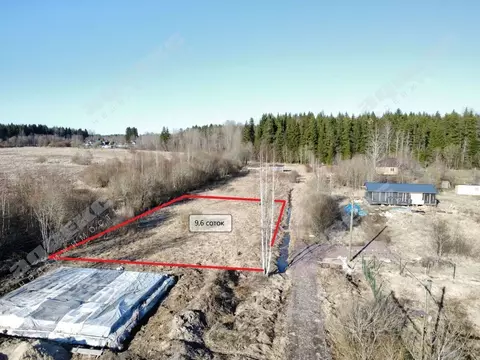 Участок в Ленинградская область, Выборгский район, Рощинское городское ...