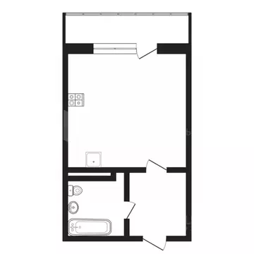 Студия Тюменская область, Тюмень Интернациональная ул., 199 (25.0 м)