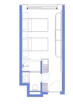Студия Ставропольский край, Пятигорск ул. Леваневского, 3Д (20.6 м)