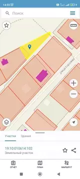 Участок в Хакасия, Усть-Абакан рп ул. Королева, 23 (6.0 сот.)