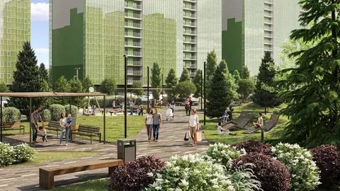 1-к кв. Красноярский край, Красноярск Нанжуль-Солнечный мкр, Аллея ...