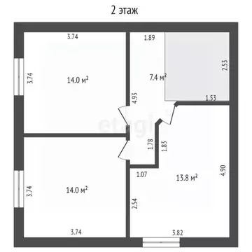 Дом в Тюменская область, Тюменский муниципальный округ, с. Онохино  ...