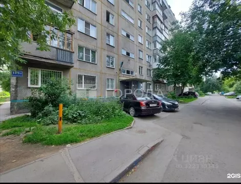 2-к кв. Новосибирская область, Новосибирск ул. Кропоткина, 119/1 (47.0 ...