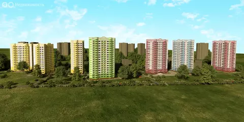 1-комнатная квартира: Ярославль, улица Слепнёва, 4 (40.5 м)