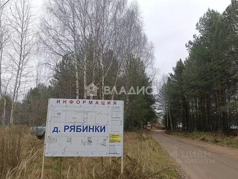Участок в Нижегородская область, Бор муниципальный округ, д. Рябинки  ...