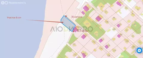 Участок в Воронеж, СНТ Заря (6 м)